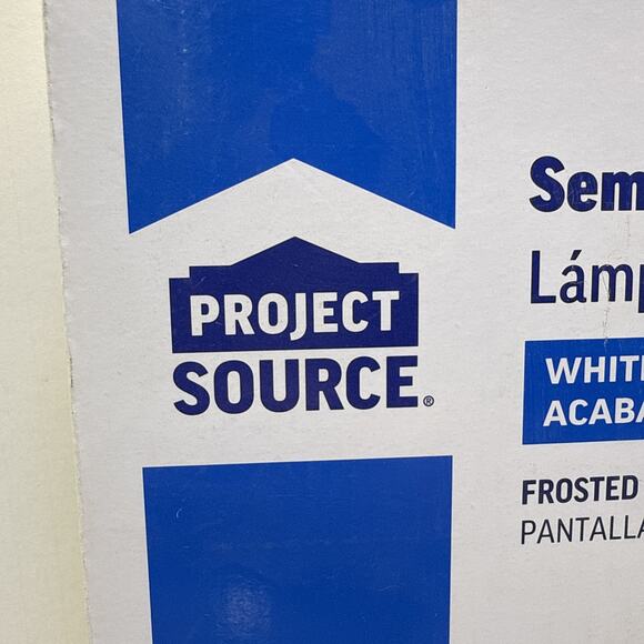 2-Light SemiFlush LED Mount Ceiling 11.81" Square Frosted Glass Pull Chain White - Picture 3 of 12